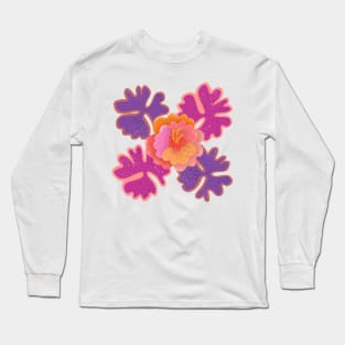 Vivid flower Long Sleeve T-Shirt